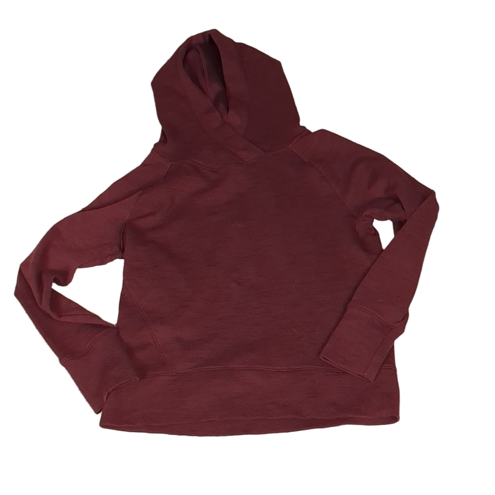 Prana burgundy sunrise hoody size small